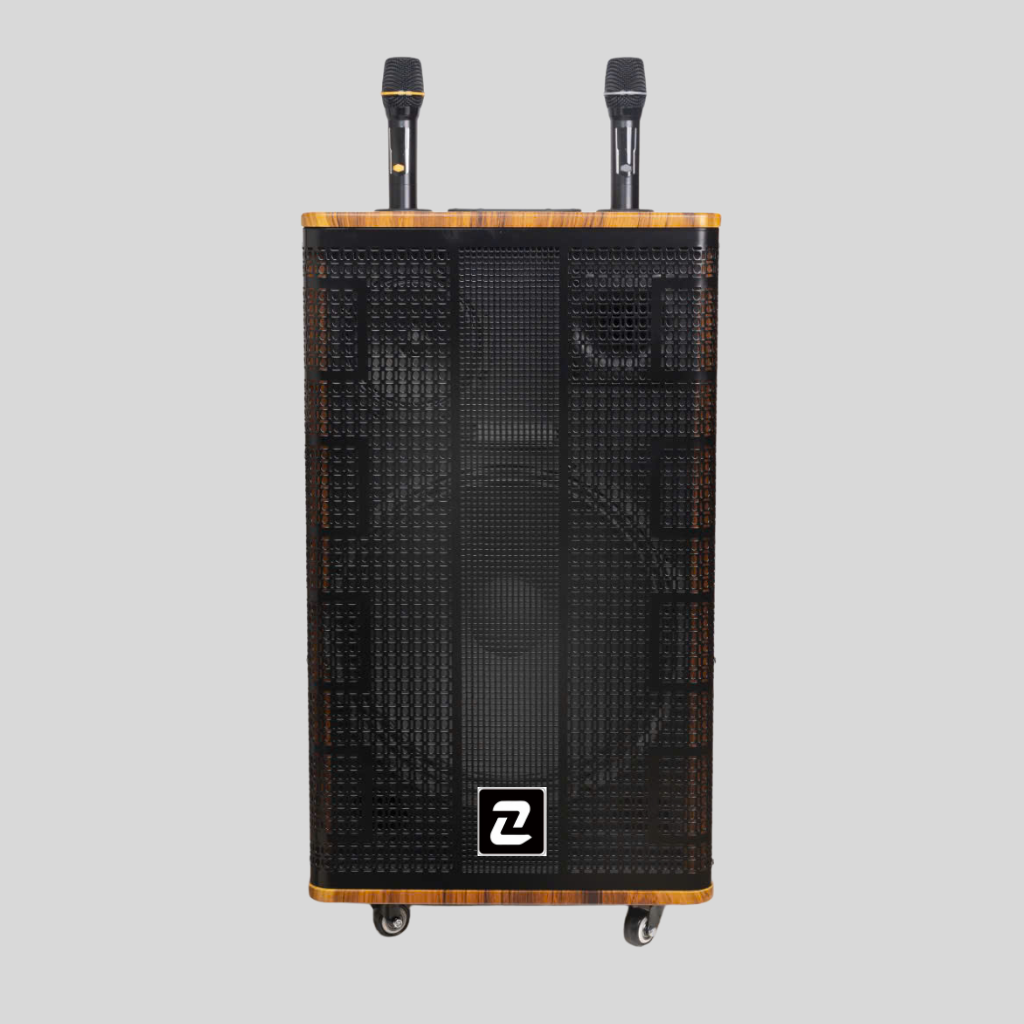 Loa kéo karaoke ZTO 153 bass 40 kèm 2 micro