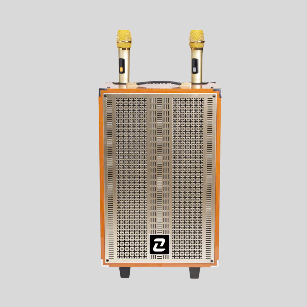 Loa kéo karaoke ZTO 121 bass 30 kèm 2 micro