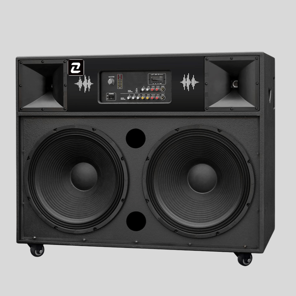 Loa kéo ZTO 189 bass đôi 50 kèm 2 micro